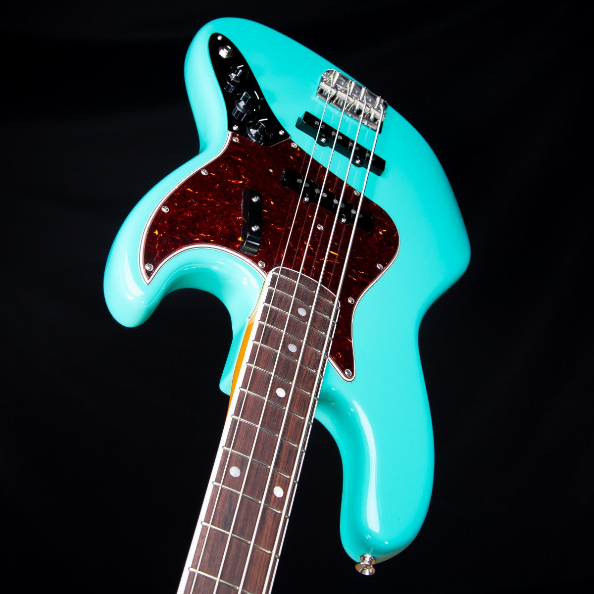 Fender American Vintage II 1966 Jazz Bass - Sea Foam Green view 6