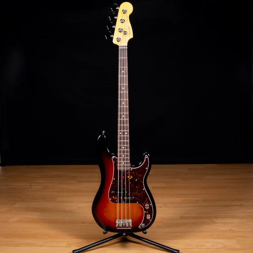 Fender American Pro II Precision Bass - Rosewood, 3-Color Sunburst view 2