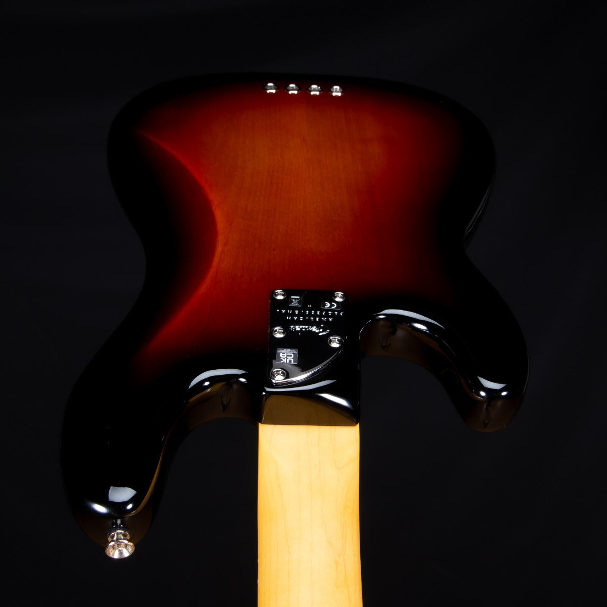 Fender American Pro II Precision Bass - Rosewood, 3-Color Sunburst view 9