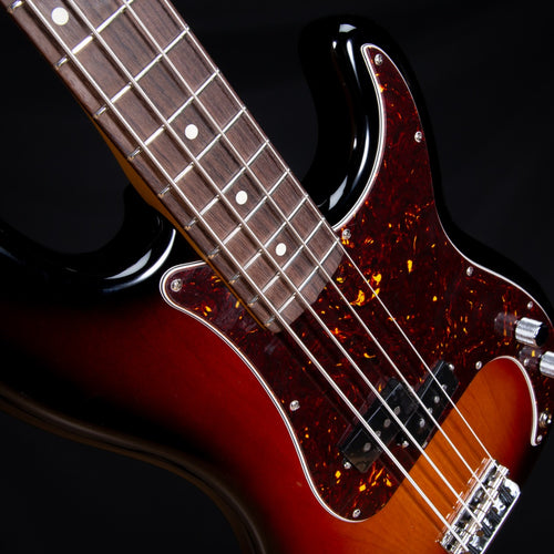 Fender American Pro II Precision Bass - Rosewood, 3-Color Sunburst view 5