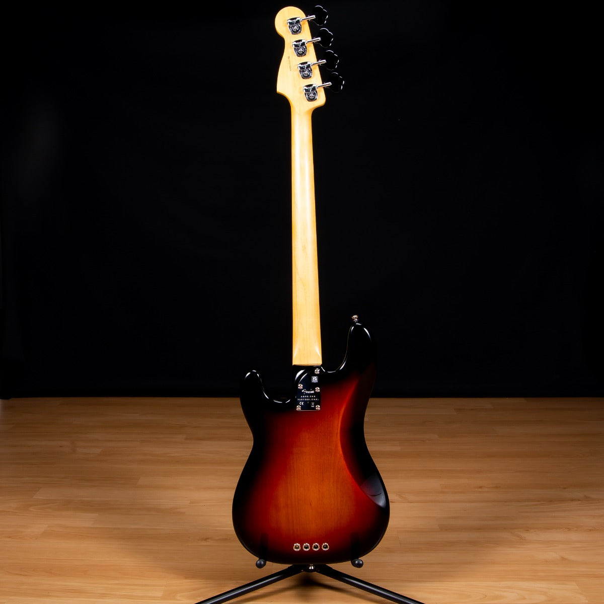 Fender American Pro II Precision Bass - Rosewood, 3-Color Sunburst view 11
