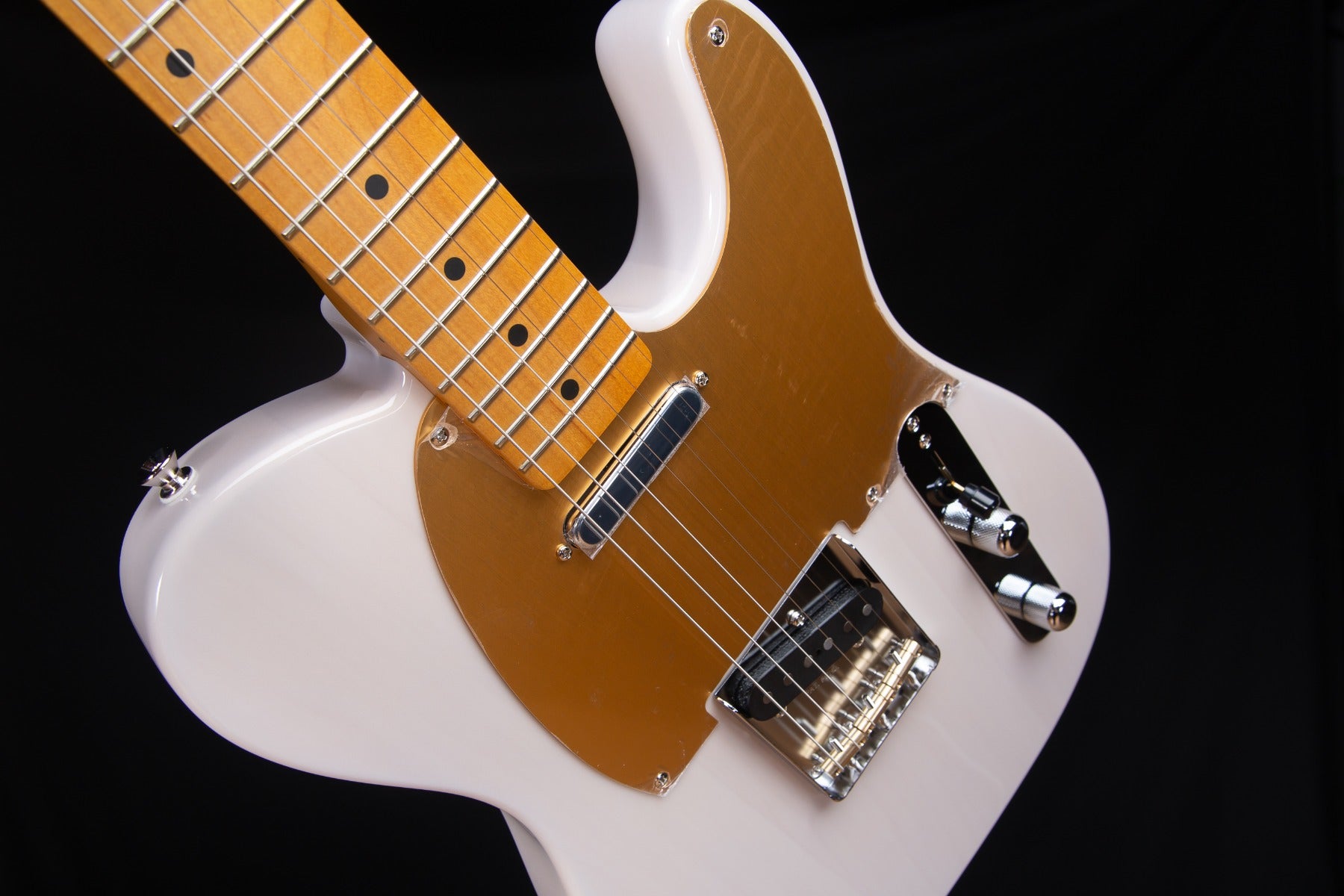 Fender JV Modified 50s Telecaster - Maple, White Blonde view 6