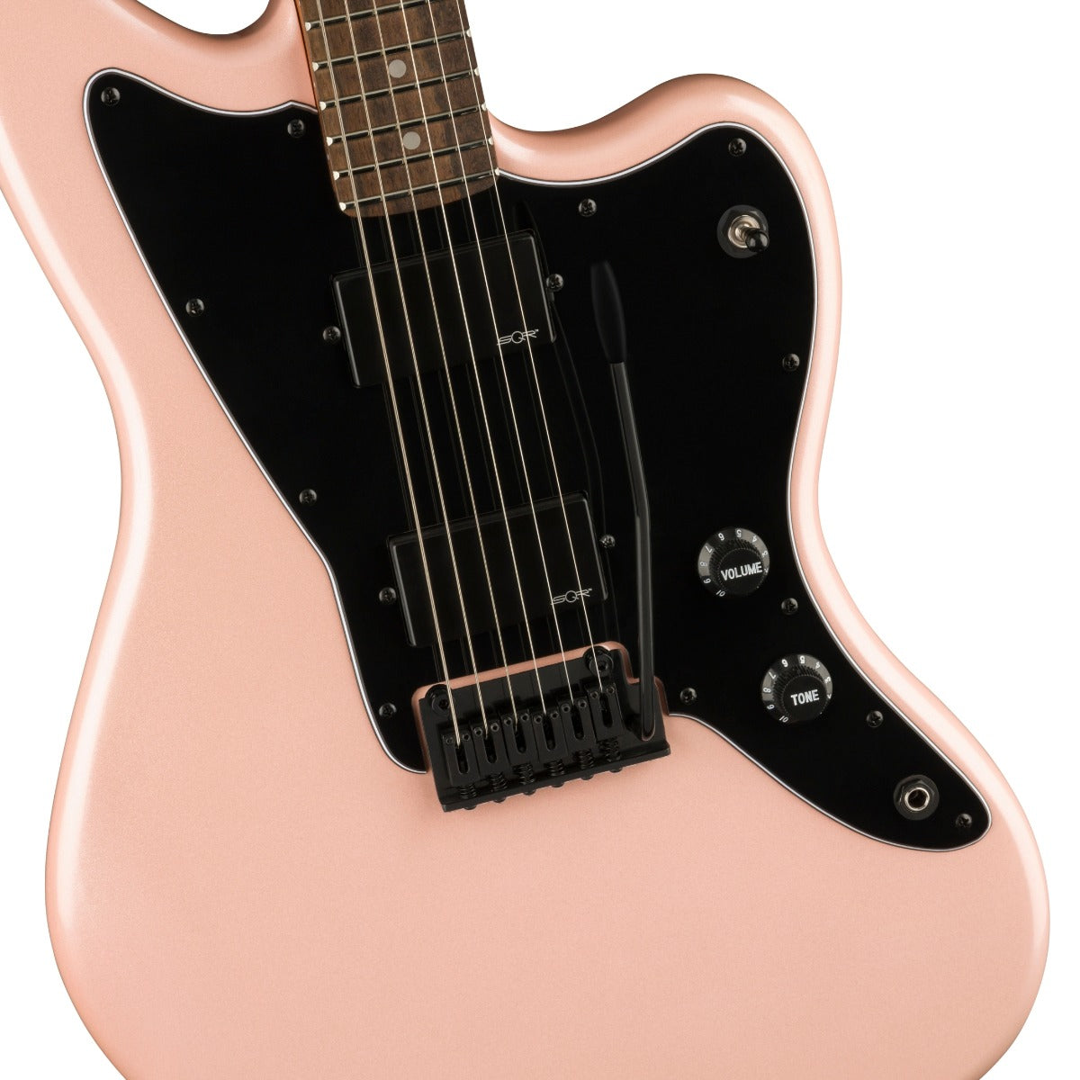 Squier Contemporary Active Jazzmaster HH - Shell Pink, View 6