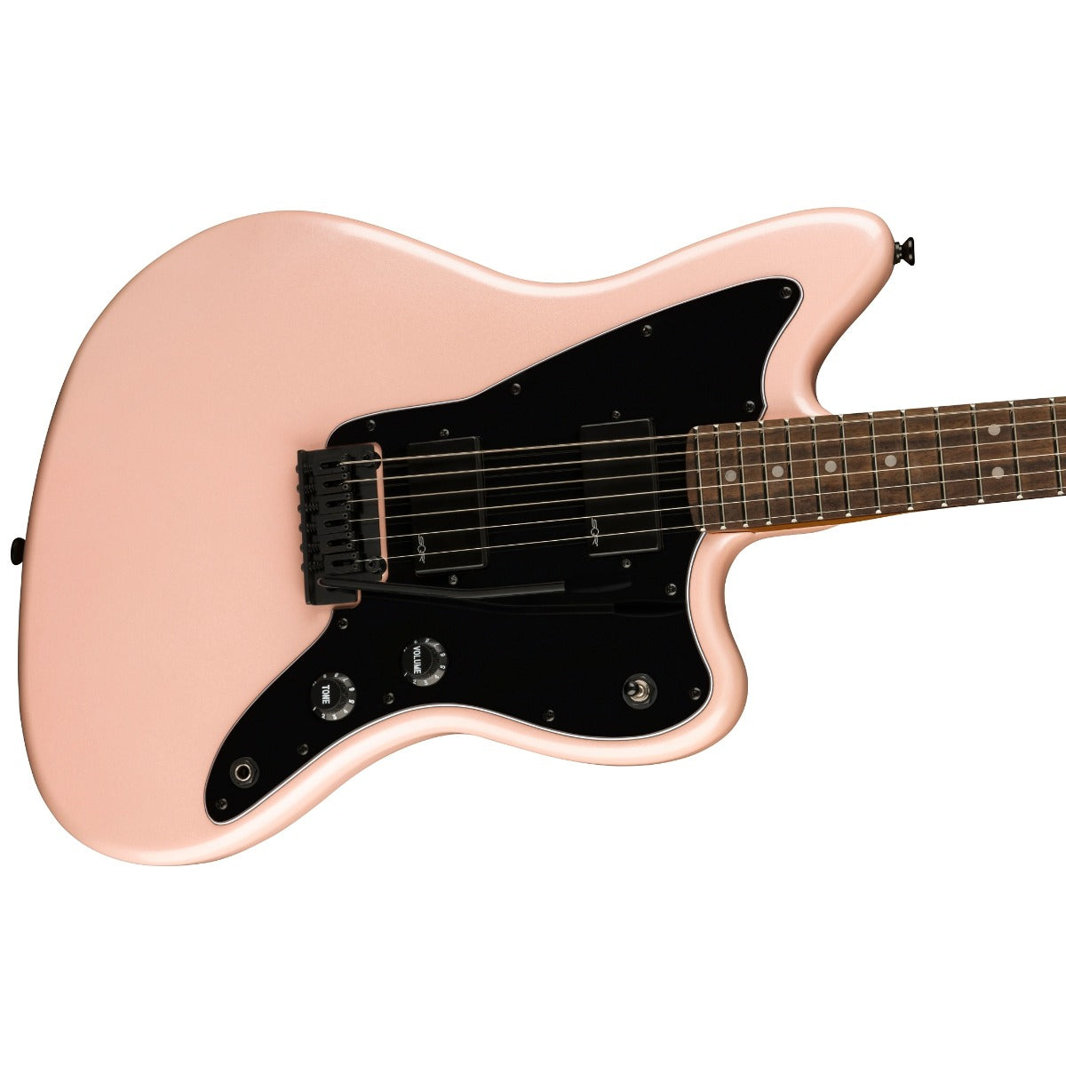 Squier Contemporary Active Jazzmaster HH - Shell Pink, View 5