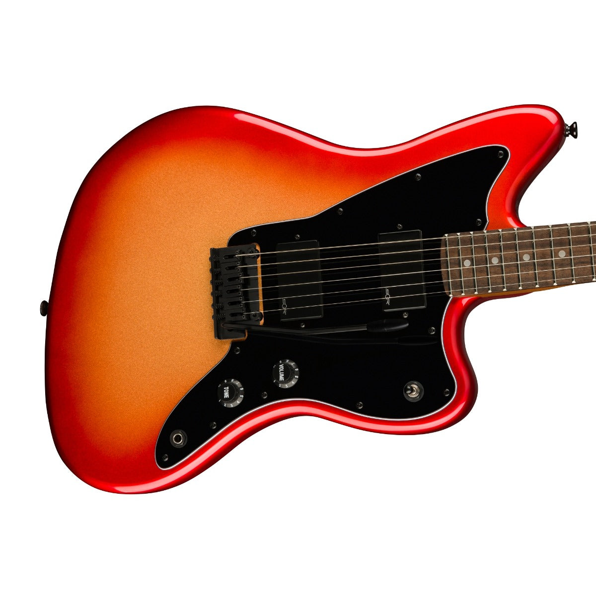 Squier Contemporary Active Jazzmaster HH - Sunset Metallic, View 6