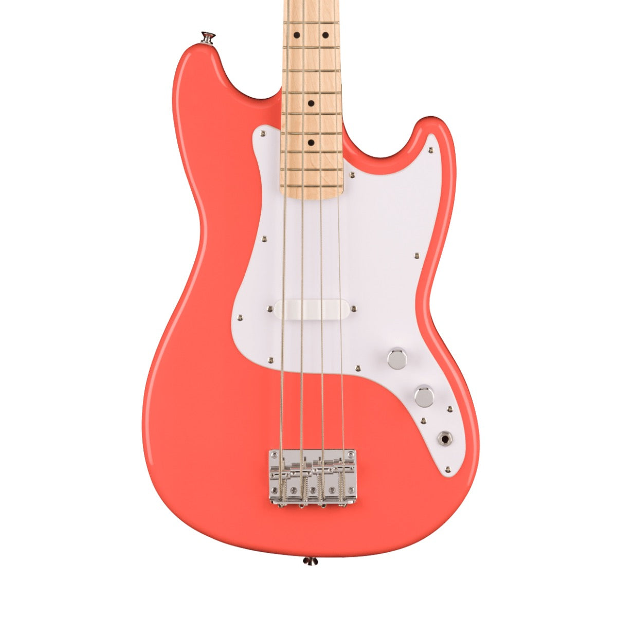 Fender Squier Sonic Bronco Bass - Tahitian Coral, View 1
