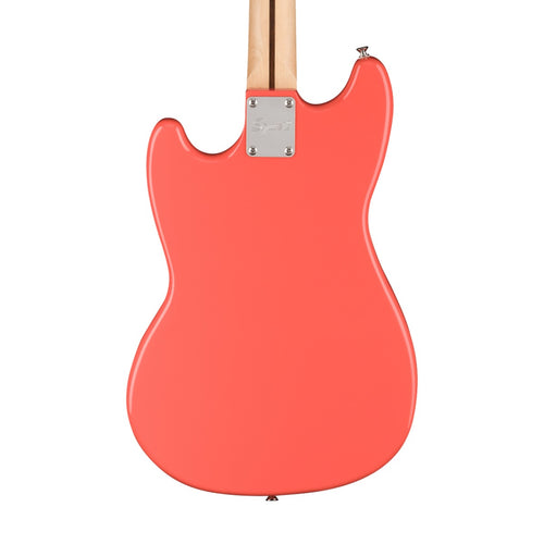 Fender Squier Sonic Bronco Bass - Tahitian Coral, View 3