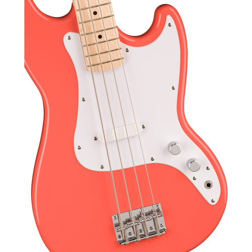 Fender Squier Sonic Bronco Bass - Tahitian Coral, View 6