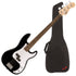 Collage image of the Fender Squier Sonic Precision Bass - Black W/GIG BAG