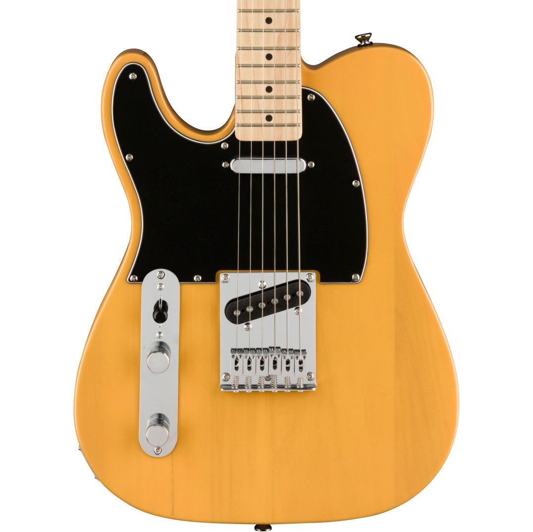 Squier Left-Handed Affinity Telecaster - Maple, Butterscotch Blonde, View 1
