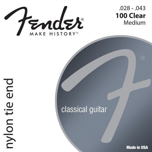 Fender 100 Clear Nylon Guitar Strings
