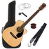 Fender CC-60SCE Acoustic-Electric Guitar - Natural GUITAR ESSENTIALS BUNDLE