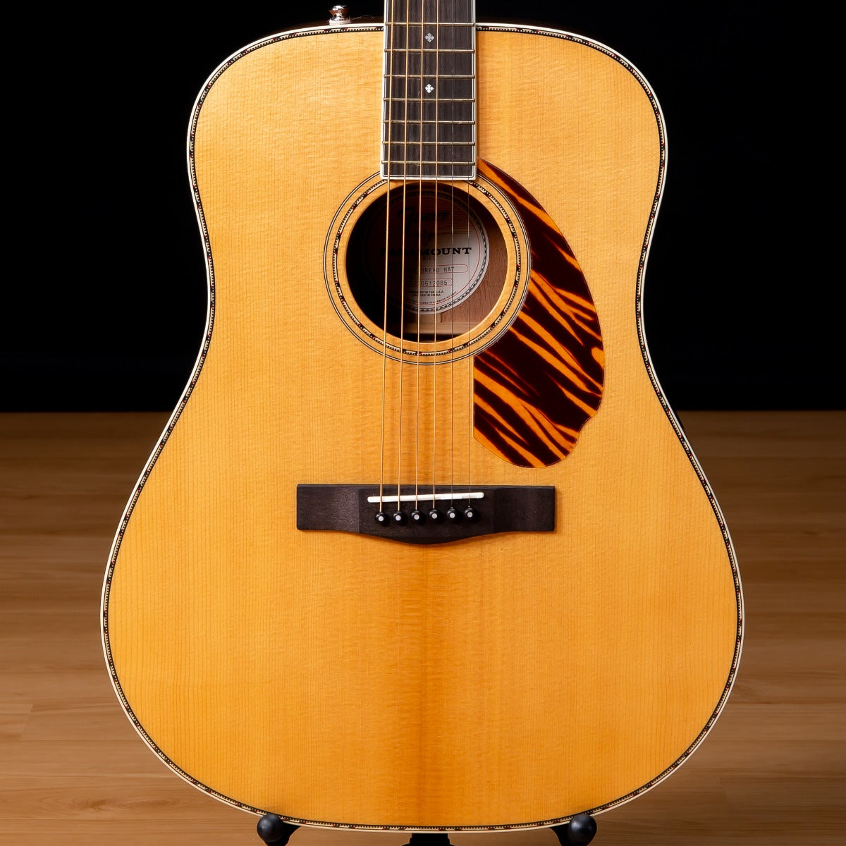 Fender Paramount PD-220E Dreadnought Acoustic-Electric Guitar - Ovangkol, Natural view 1