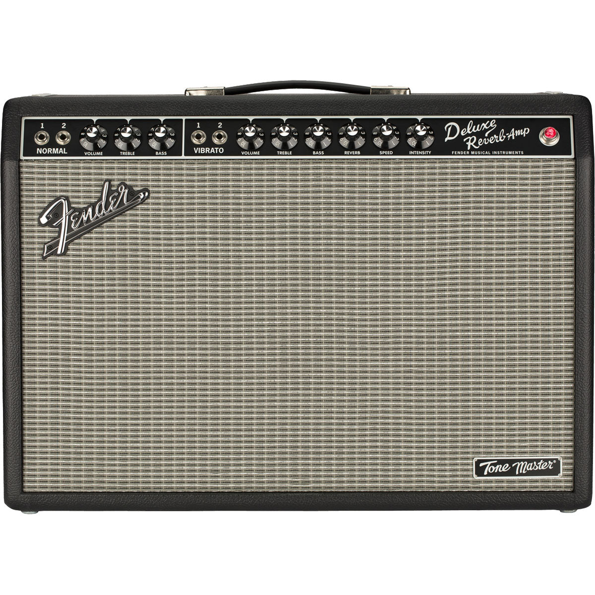 Front view of Fender Tone Master Deluxe Reverb Guitar Amplifier