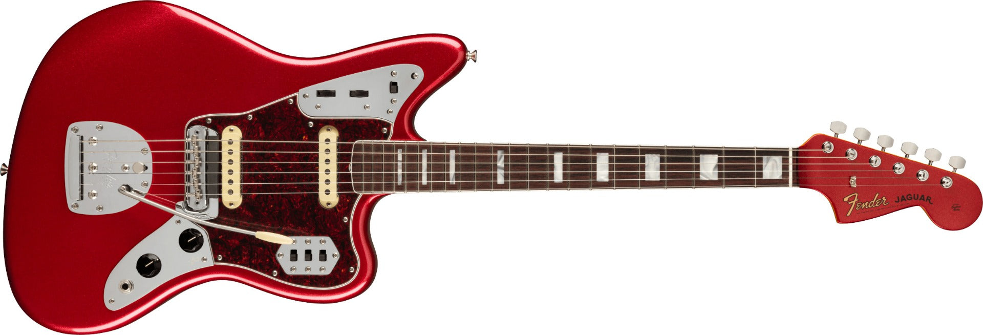 Fender 60th Anniversary Jaguar - Rosewood, Mystic Dakota Red view 2
