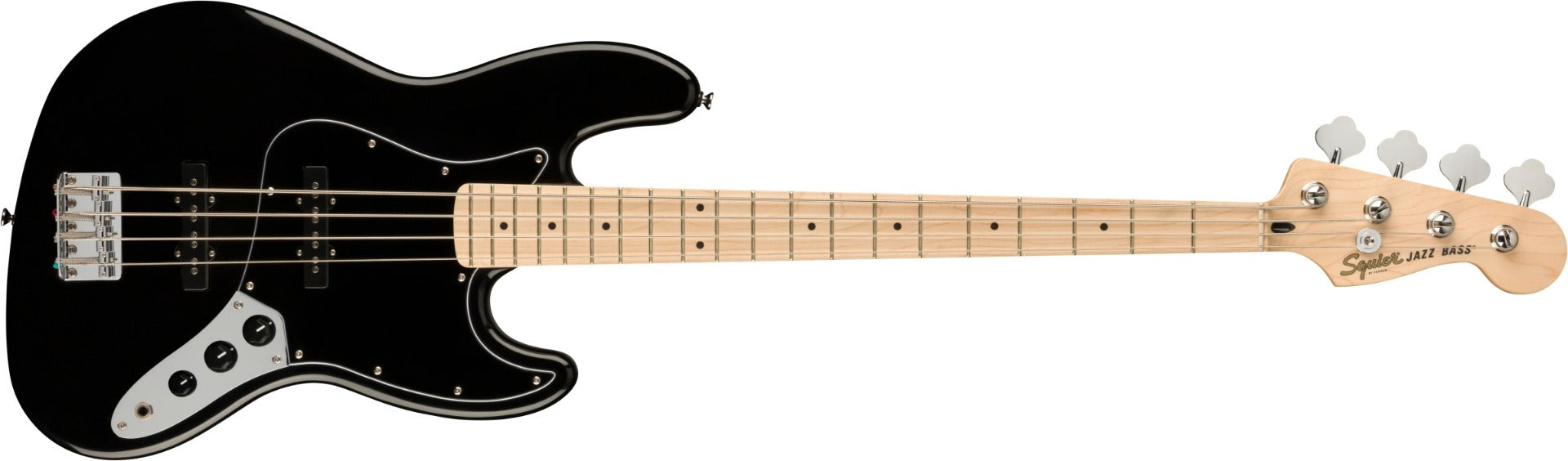 Squier Affinity Jazz Bass - Maple, Black front