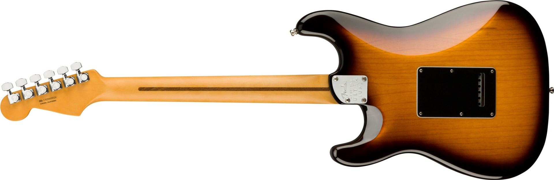 Fender American Ultra Luxe Stratocaster - Maple, 2-Color Sunburst back