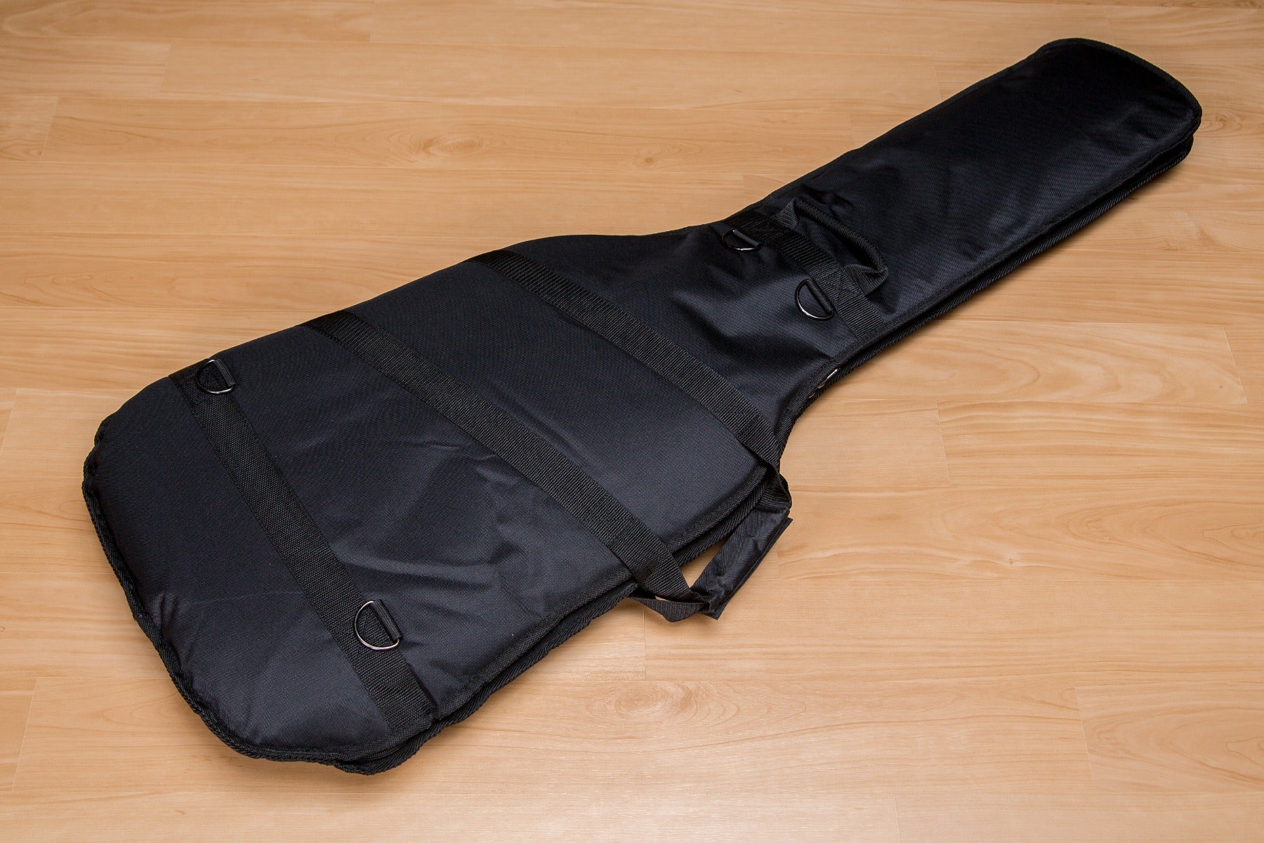 Included guitar bag for the Fender Player Plus Active Meteora Bass - Maple, Silverburst view 2