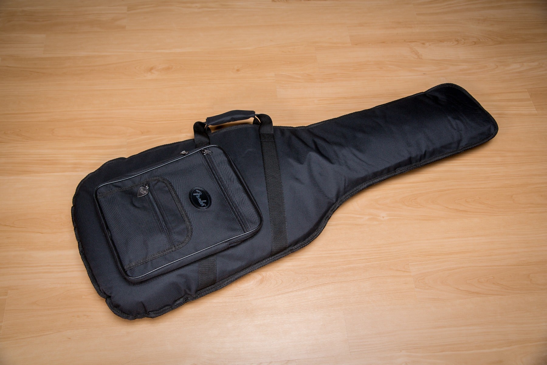 Included guitar bag for the Fender Player Plus Stratocaster HSS - Maple, Cosmic Jade view 1