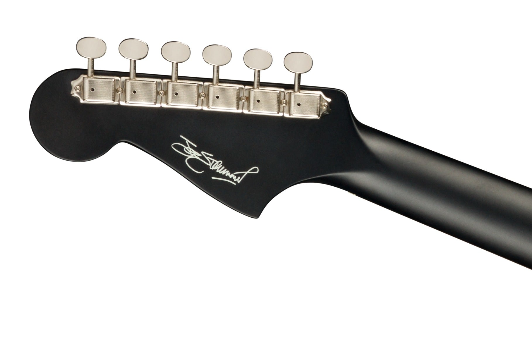 Back of headstock image of Fender Joe Strummer Campfire Acoustic Guitar