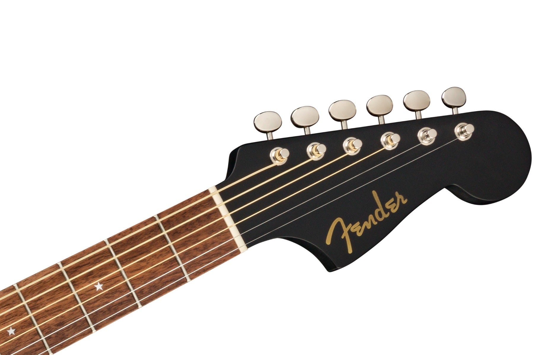 Front of headstock image of Fender Joe Strummer Campfire Acoustic Guitar