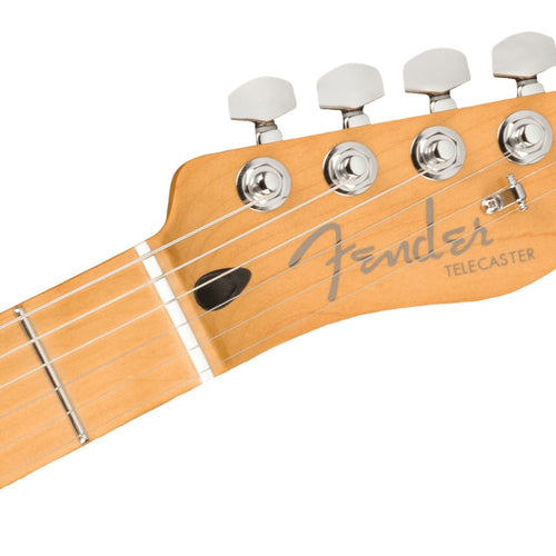 Fender Player Plus Telecaster - Maple, Aged Candy Apple Red headstock