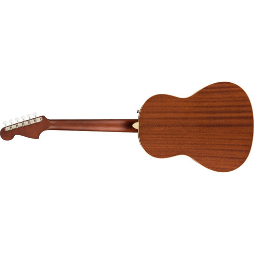 Fender Sonoran Mini Acoustic Guitar with Bag - Natural Mahogany View 3