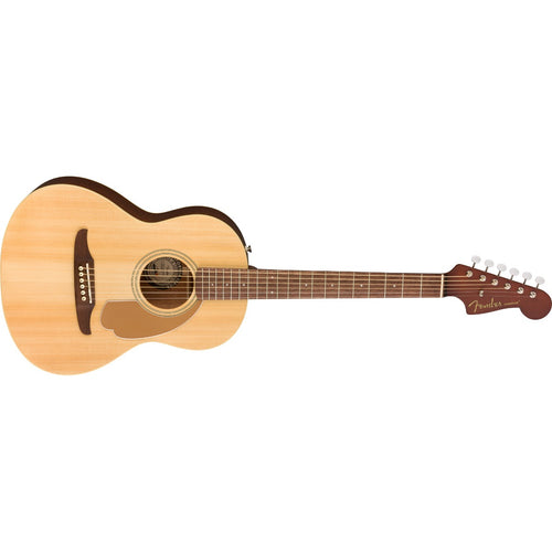 Fender Sonoran Mini Acoustic Guitar with Bag - Natural View 3