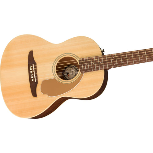 Fender Sonoran Mini Acoustic Guitar with Bag - Natural View 2