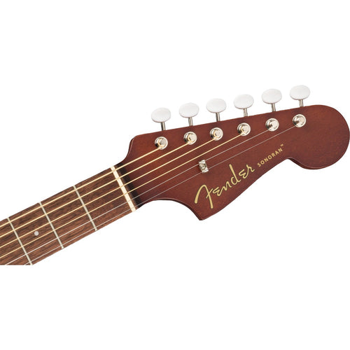 Fender Sonoran Mini Acoustic Guitar with Bag - Natural View 5