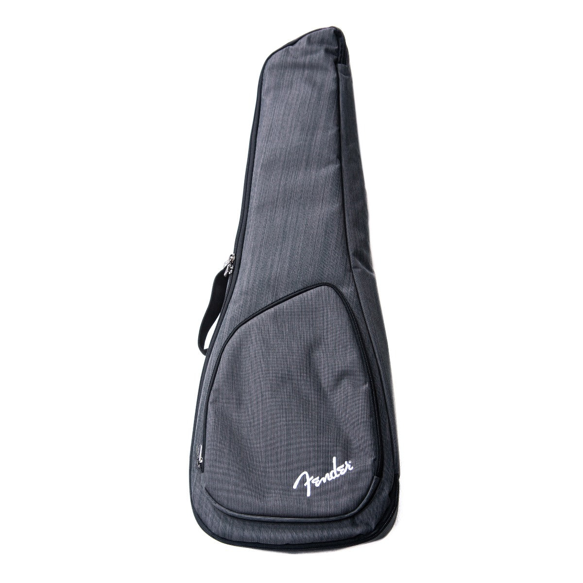 Front view of the included gig bag for the Fender Dhani Harrison Signature Ukulele - Sapphire Blue