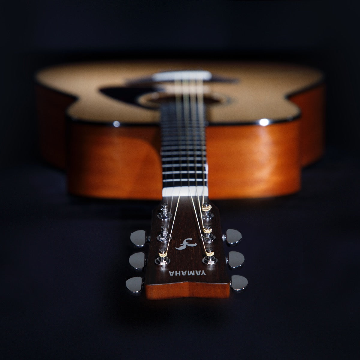Yamaha FG800J Acoustic Guitar - Natural, View 7