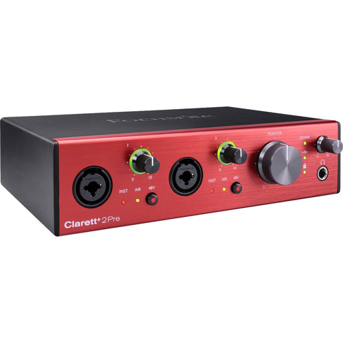 Focusrite Clarett+ 2Pre USB Audio Interface View 3