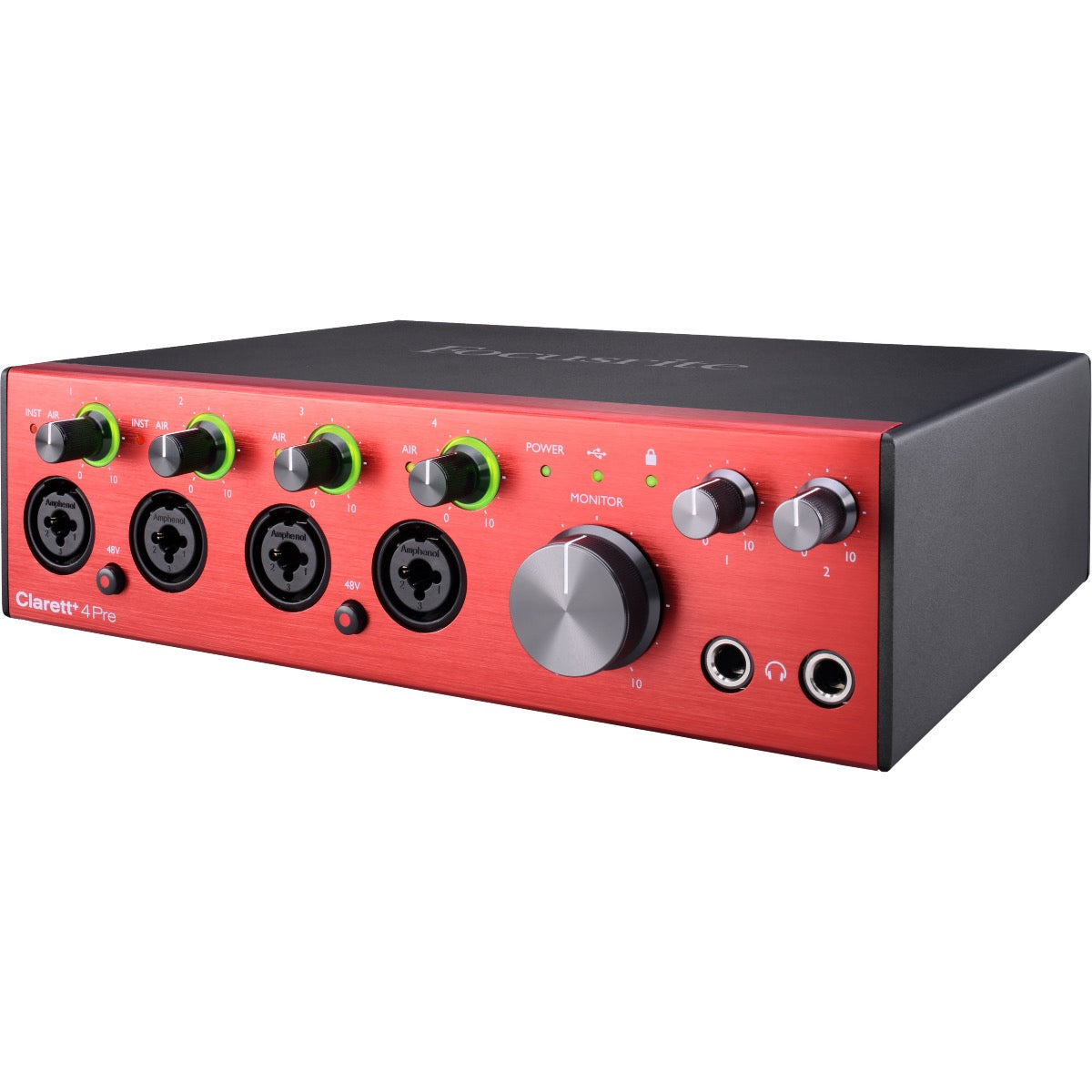 Focusrite clarett オーディオインターフェース Focusrite Clarett+ 4Pre USB Audio Interface – Kraft Music