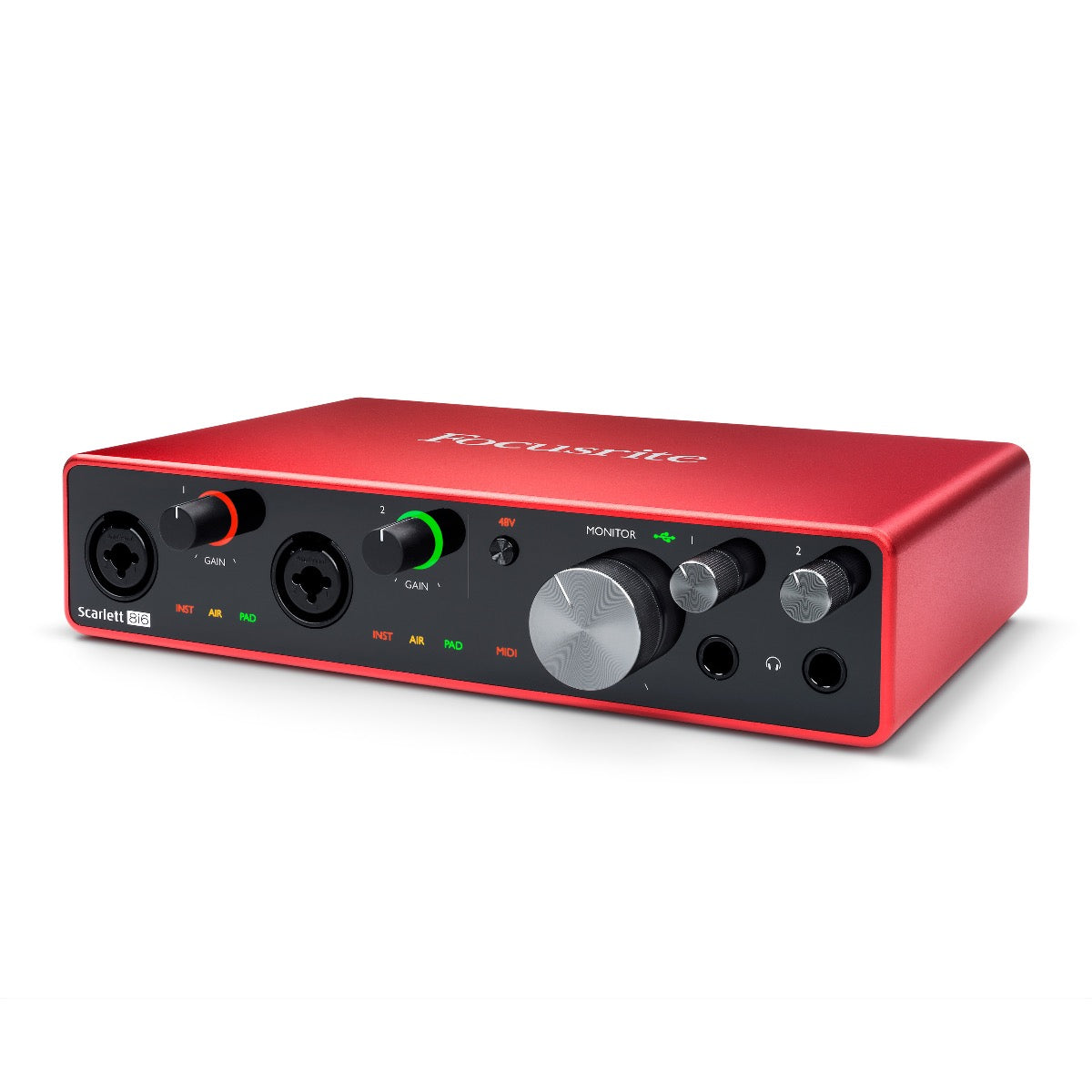 Focusrite Scarlett 8i6 Audio Interface with Cables