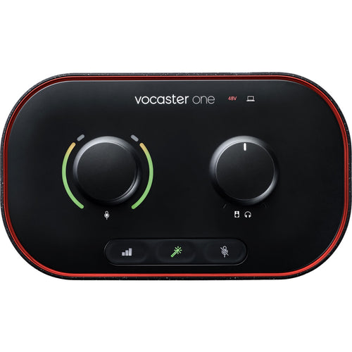 Focusrite Vocaster One Studio Podcast Recording Package View 4
