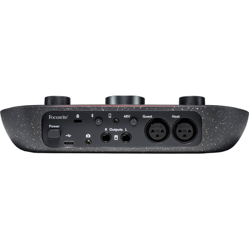Focusrite Vocaster Two Podcast Audio Interface View 2