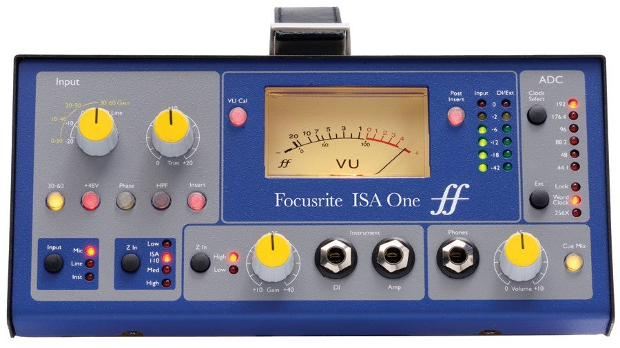 focusrite isa one single channel mic pre amp zoom
