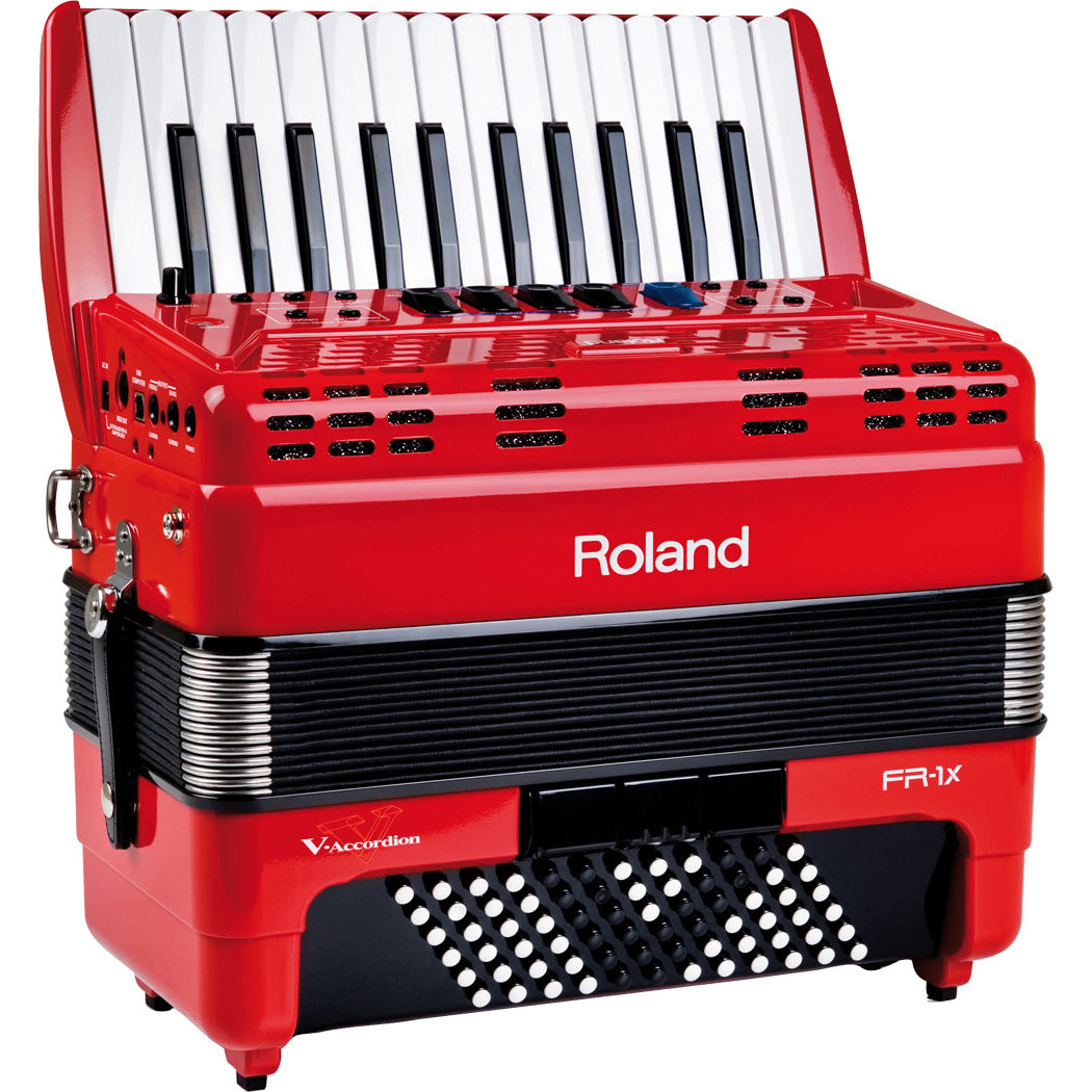 Roland FR-1x V-Accordion Lite Dale Mathis Edition - Red, View 2