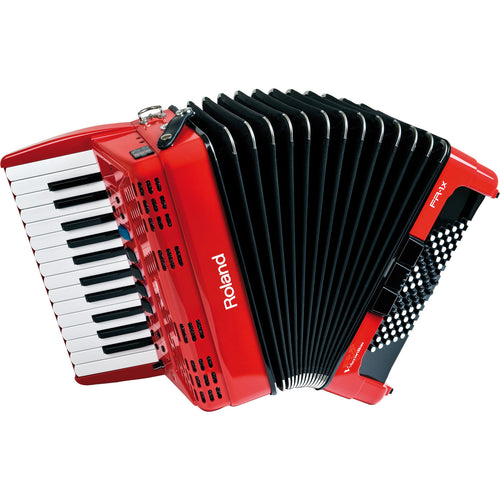 Roland FR-1x V-Accordion Lite Dale Mathis Edition - Red, View 1