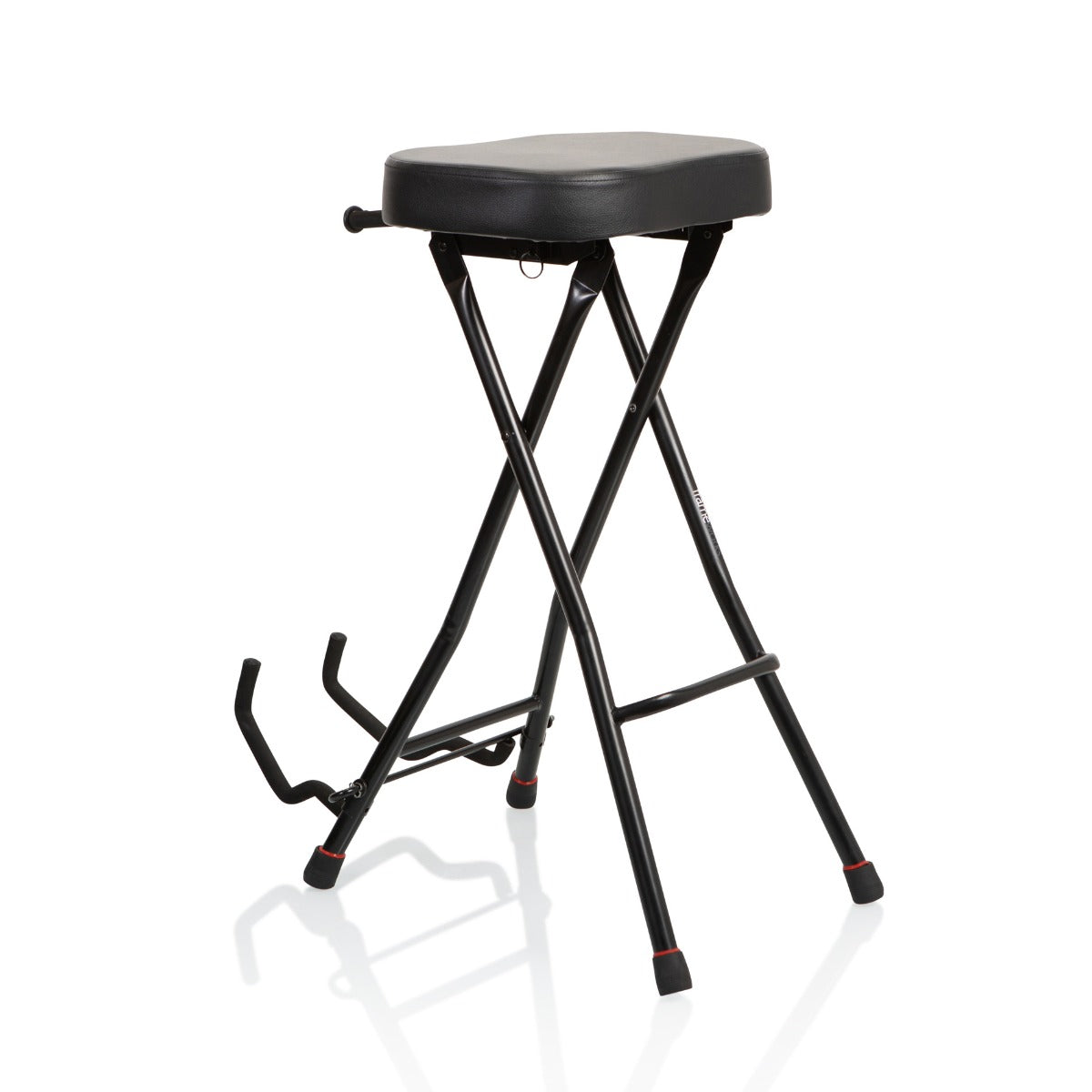 Rear angle of the Gator Frameworks Guitar Stool with Stand