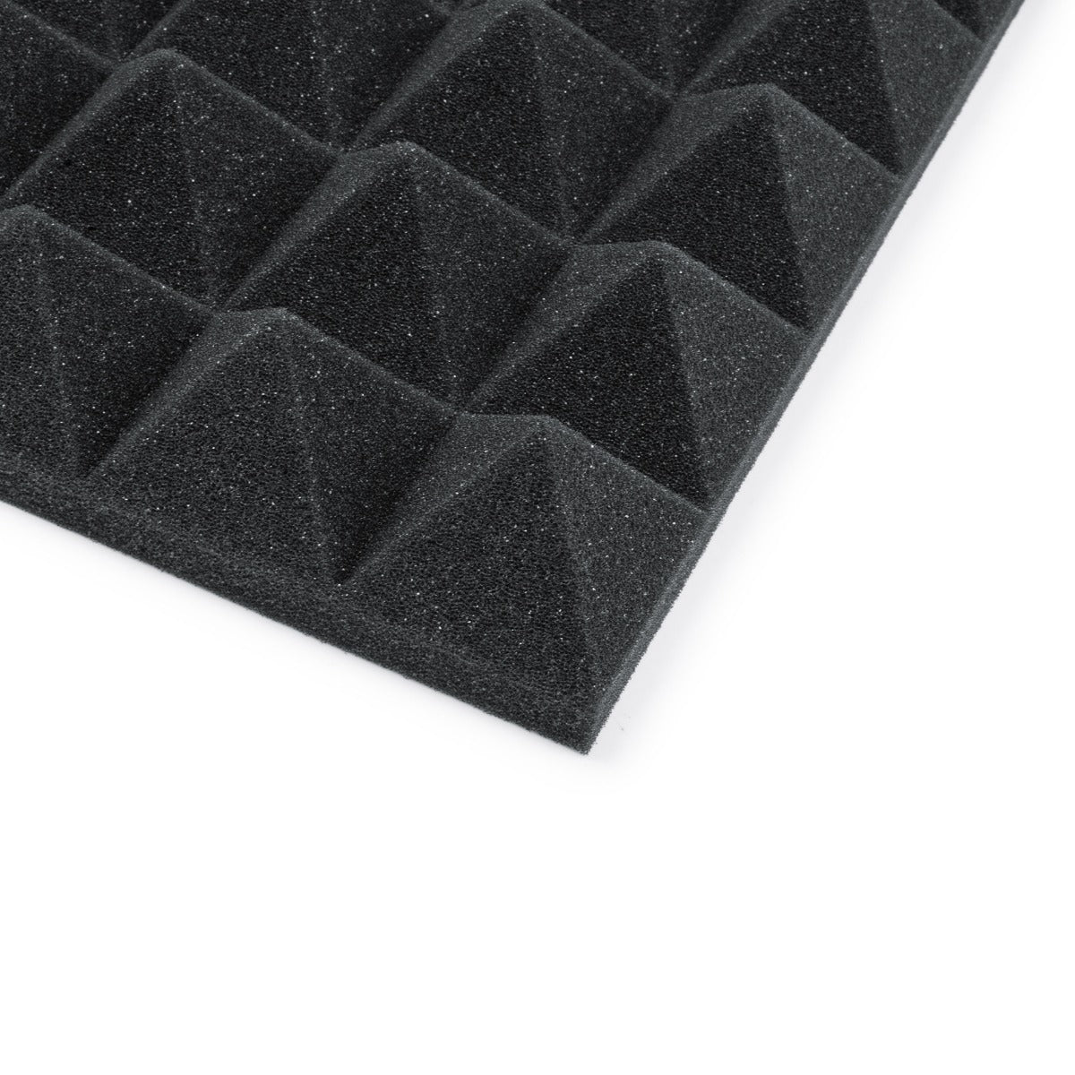 Image of the corner of a single acoustic foam panel