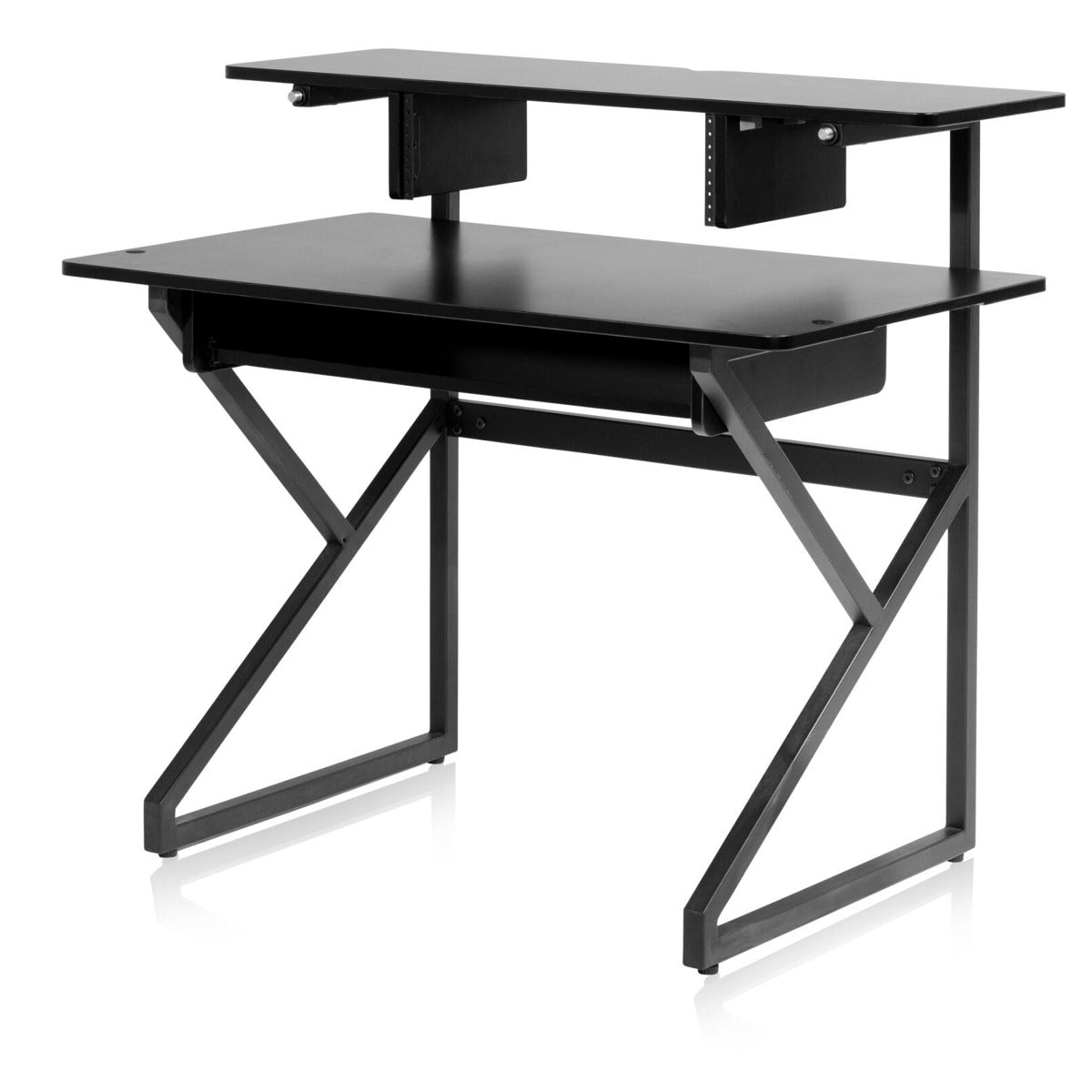 Angled image of the desk