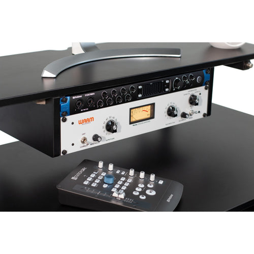 Image of the desk's rack space