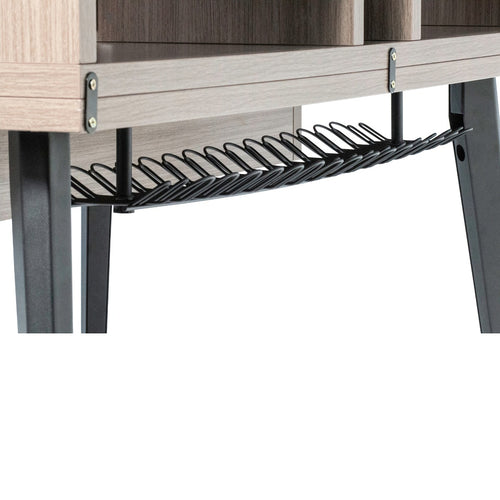 Under table cord rack of the Gator Frameworks Elite Series Furniture Desk  - Grey