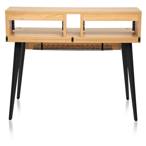 Back of the Gator Frameworks Elite Series Furniture Desk - Maple