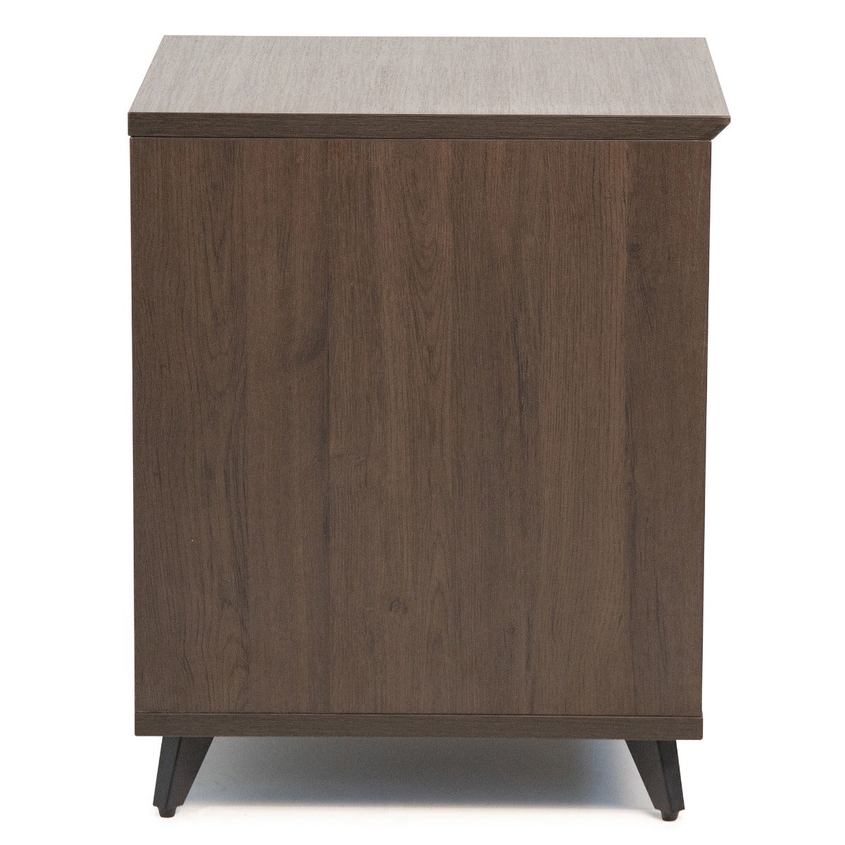 Left side profile image of the Gator Frameworks Elite Series Furniture Desk 10U Rack - Brown