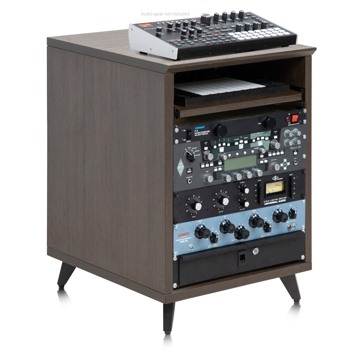 audio gear rack Gator Frameworks Elite Series Furniture Desk 10U Rack