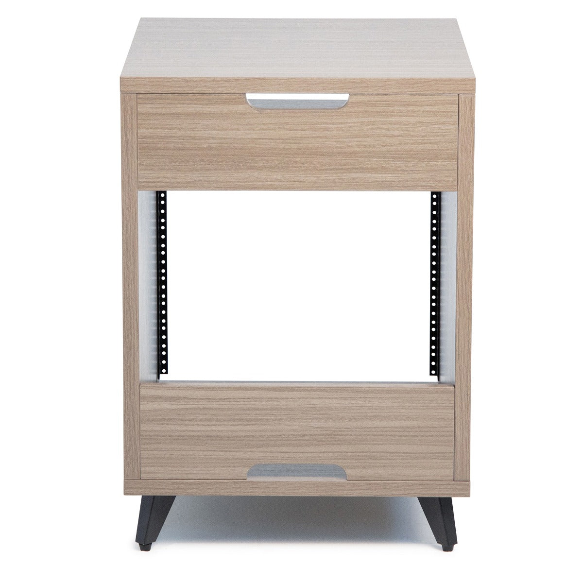 Back image of the Gator Frameworks Elite Series Furniture Desk 10U Rack - Grey