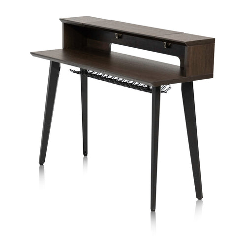 Angled image of the Elite Furniture Series 61-Note Keyboard Desk 